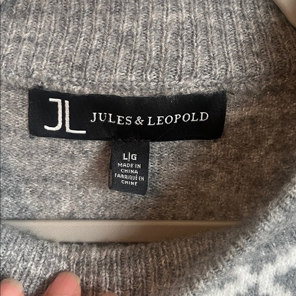 Jules & Leopold Sheep Fair Isle Sweater - Picture 2 of 5